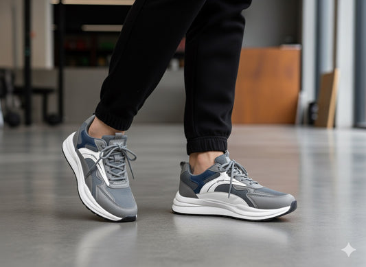 Men’s Medicated Fashion Sneakers | Soft Flexible Sole, Washable Stylish Joggers for Daily Comfort