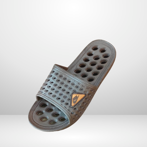 Premium Washroom Slippers – Waterproof & Non-Slip Grip | Black & Brown | Sizes 7–11